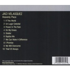 Jaci Velasquez - Heavenly Place (CD)